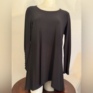 SYMPLI Black Tunic Top